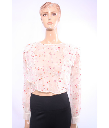Блузка Zara (XS, 105г) - MSH Секонд-Хенд