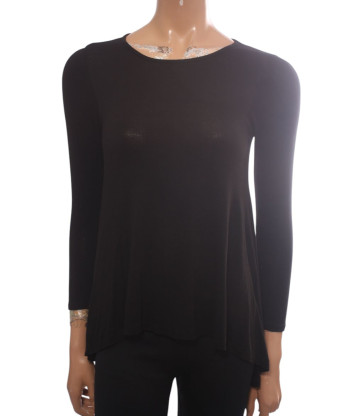 Футболка с длинным рукавом Zara (M, 195г) - MSH Секонд-Хенд