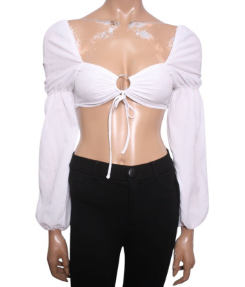 Блузка H&M (XXS, 100г) - Мега Секонд-Хенд