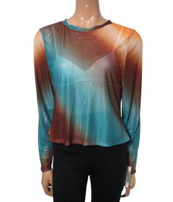 Футболка на довгий рукав SHEIN (4XL, 100г) - MSH Секонд-Хенд