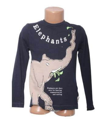 Футболка с длинным рукавом M&S (4-5 Y, 110г) - MSH Секонд-Хенд