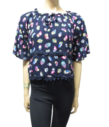 Блузка Yigga (S, 110г) - Мега Секонд-Хенд