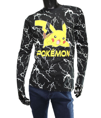 Футболка с длинным рукавом pokemon (M, 200г) - MSH Секонд-Хенд