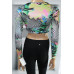 Футболка на довгий рукав Rebel Rose (M, 110г) - MSH Секонд-Хенд