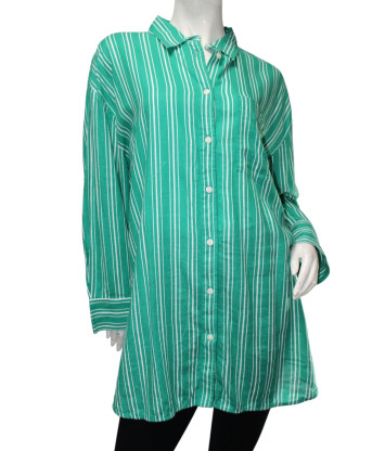 Блузка DENIM (M, 310г) - Мега Секонд-Хенд