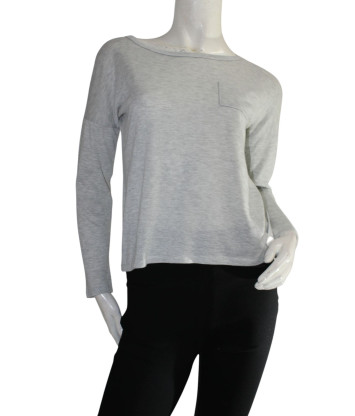 Футболка на довгий рукав DENIM (S, 140г) - Мега Секонд-Хенд