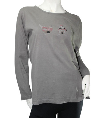 Футболка с длинным рукавом Bio Cotton (L, 180г) - MSH Секонд-Хенд