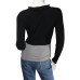 Футболка на довгий рукав Fashion (S, 240г) - MSH Секонд-Хенд