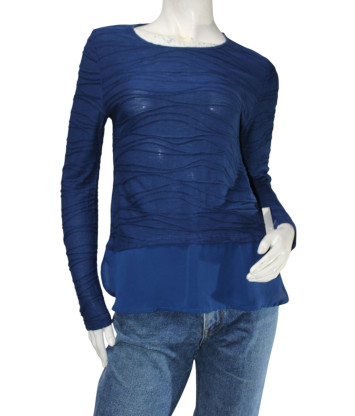 Футболка на довгий рукав CASUAL (S, 180г) - Мега Секонд-Хенд